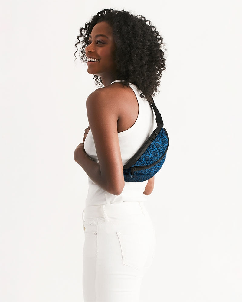 chandelier blue Crossbody Sling Bag