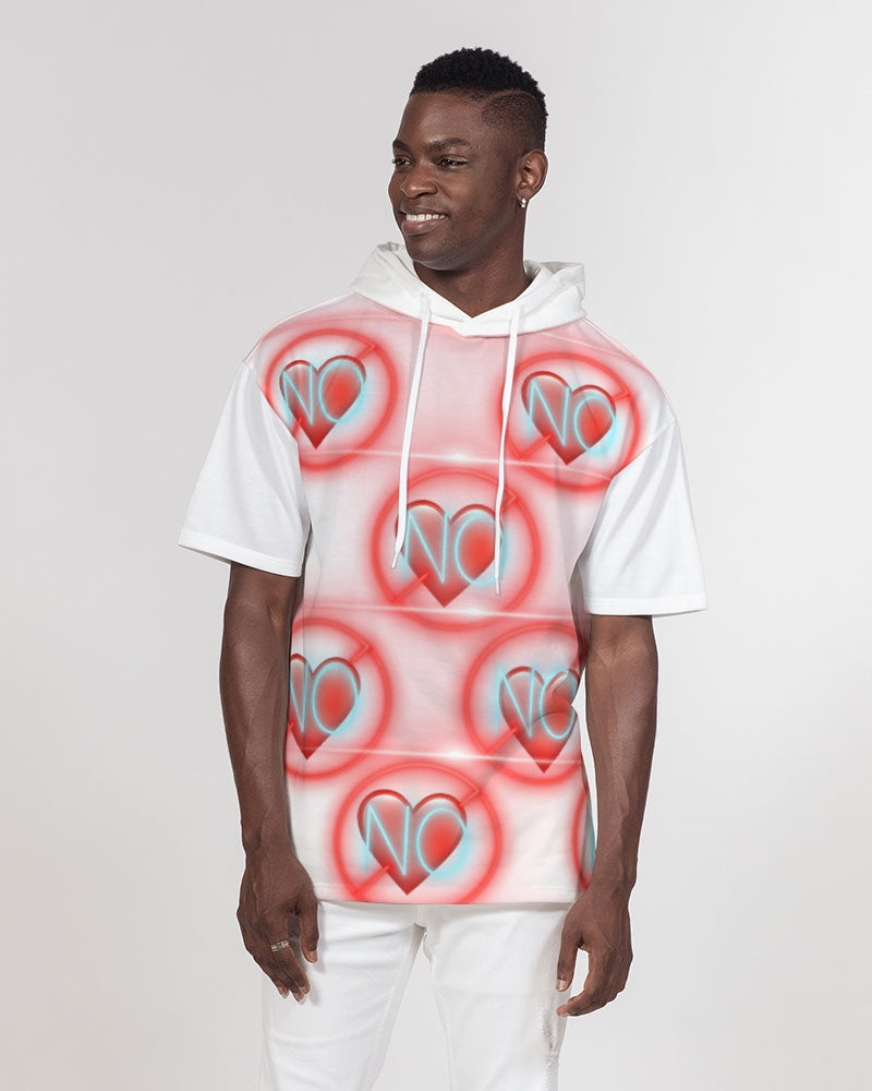 No love 2 Men's Premium Heavyweight Short Sleeve Hoodie