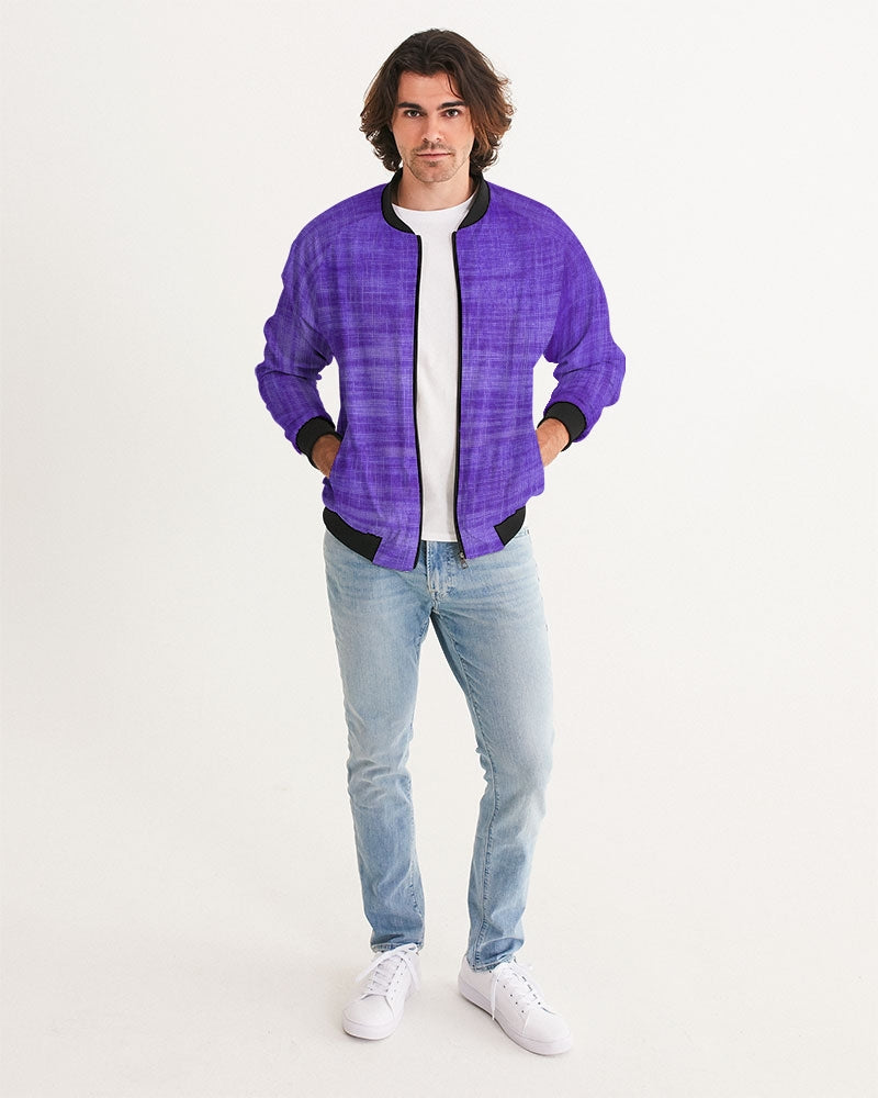 violet Men's Bomber Jacket