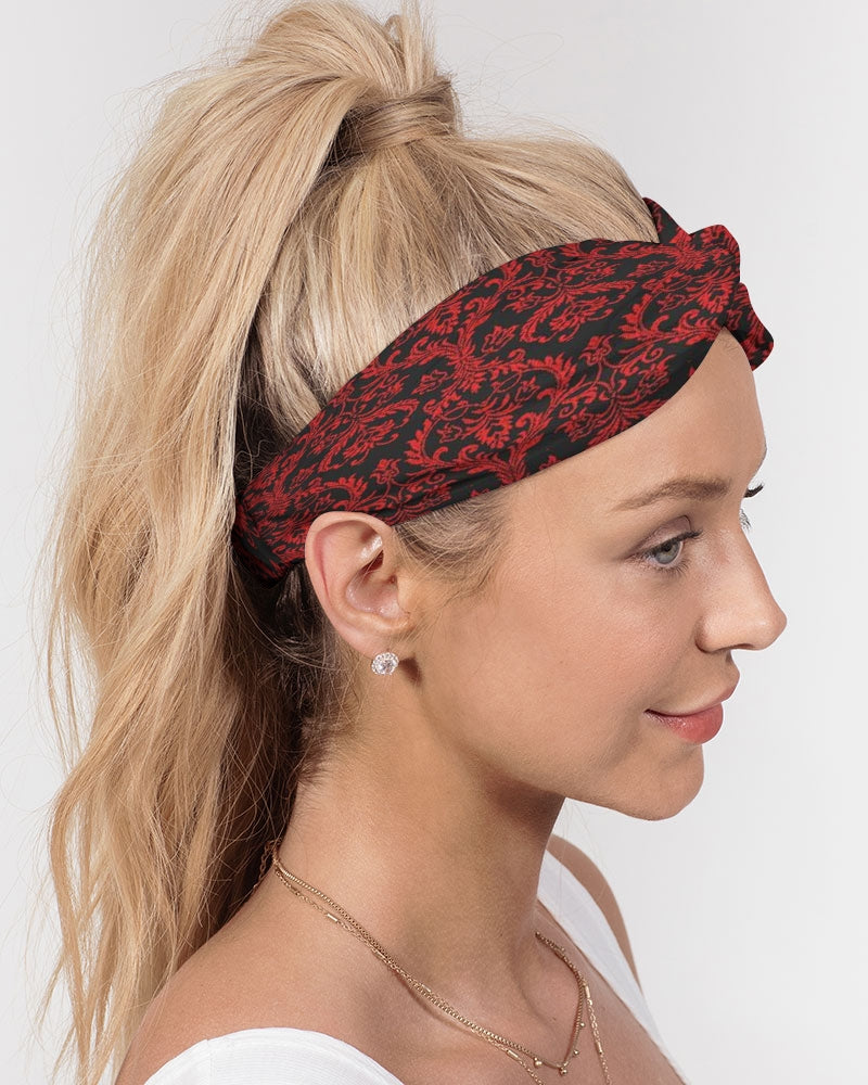 chandelier blue Twist Knot Headband Set