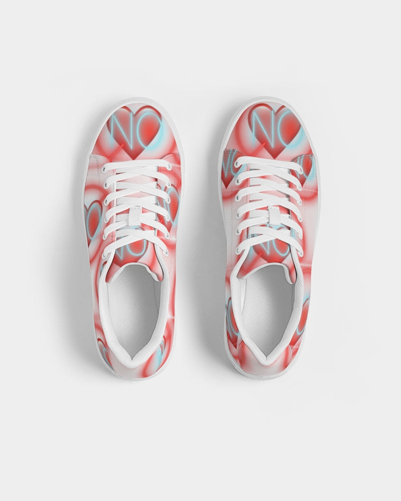 No love 2 Women's Faux-Leather Sneaker