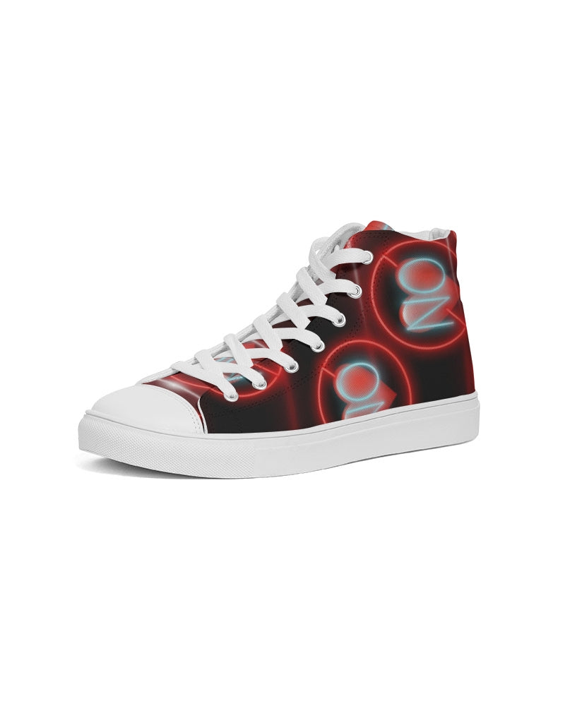 No love 3 Women's Hightop Canvas Shoe