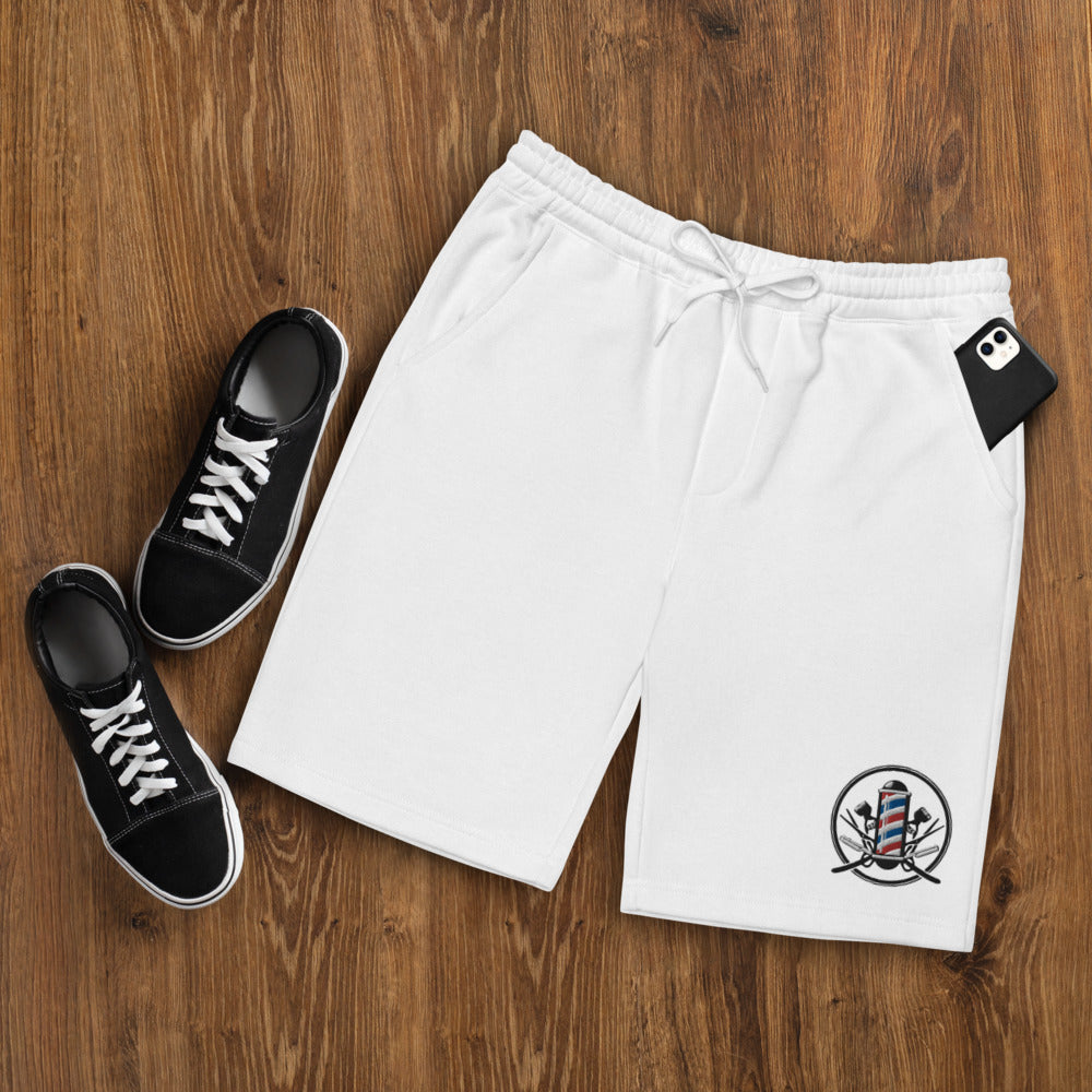 Barber Men's fleece shorts