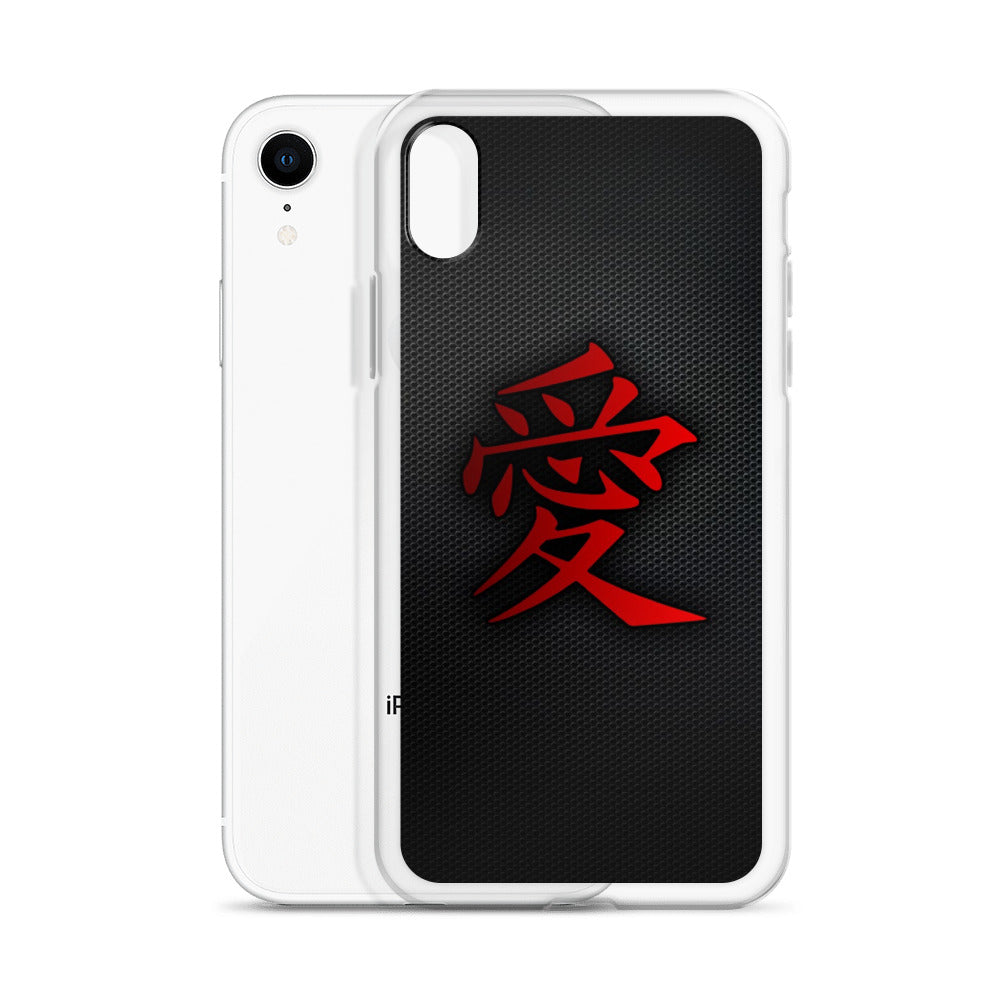 Love in Japanese iPhone Case