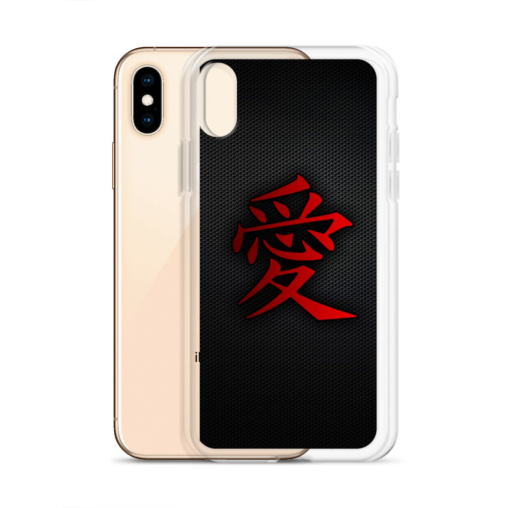 Love in Japanese iPhone Case