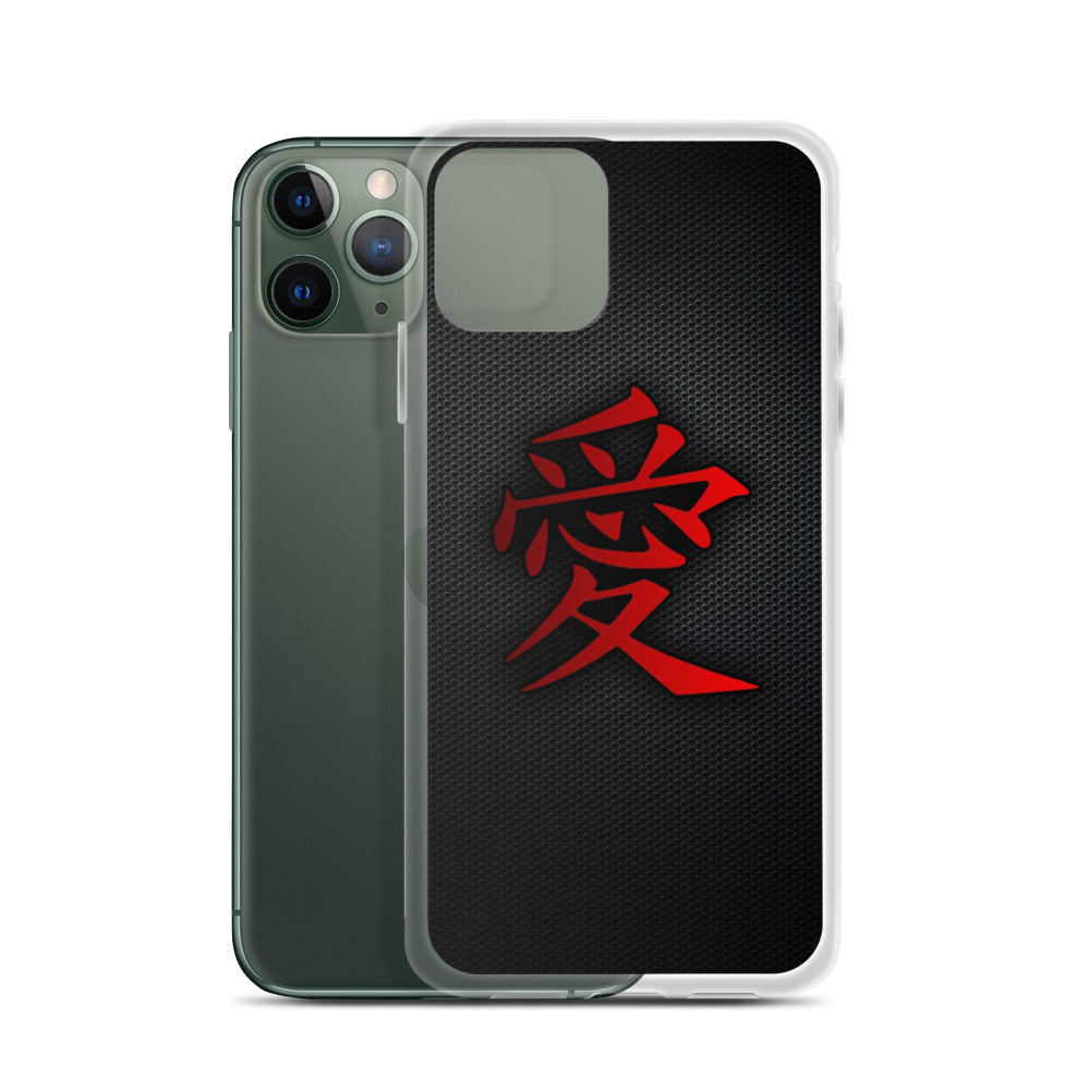Love in Japanese iPhone Case