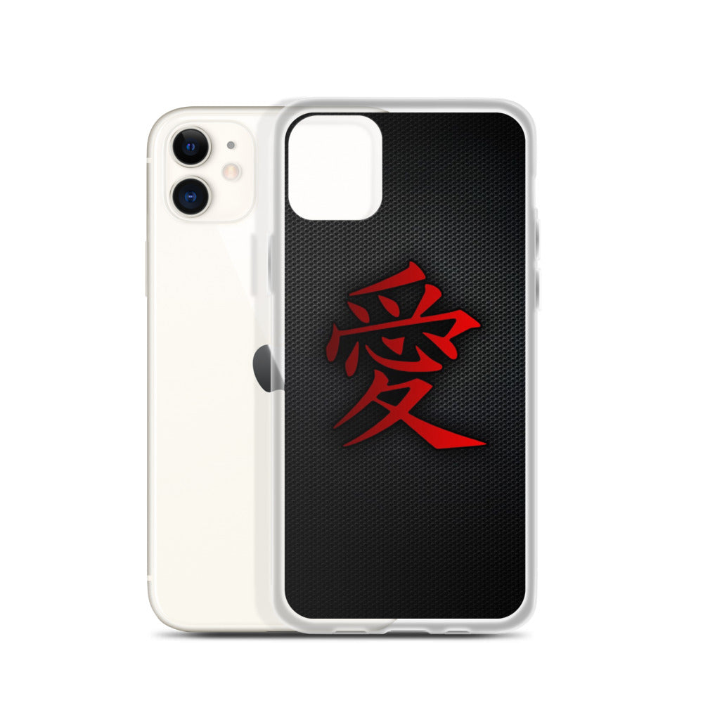 Love in Japanese iPhone Case