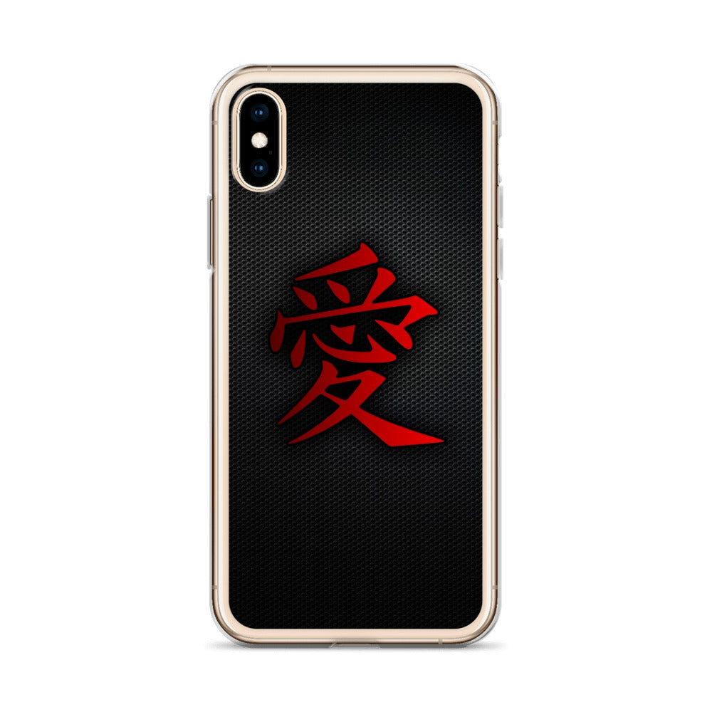 Love in Japanese iPhone Case