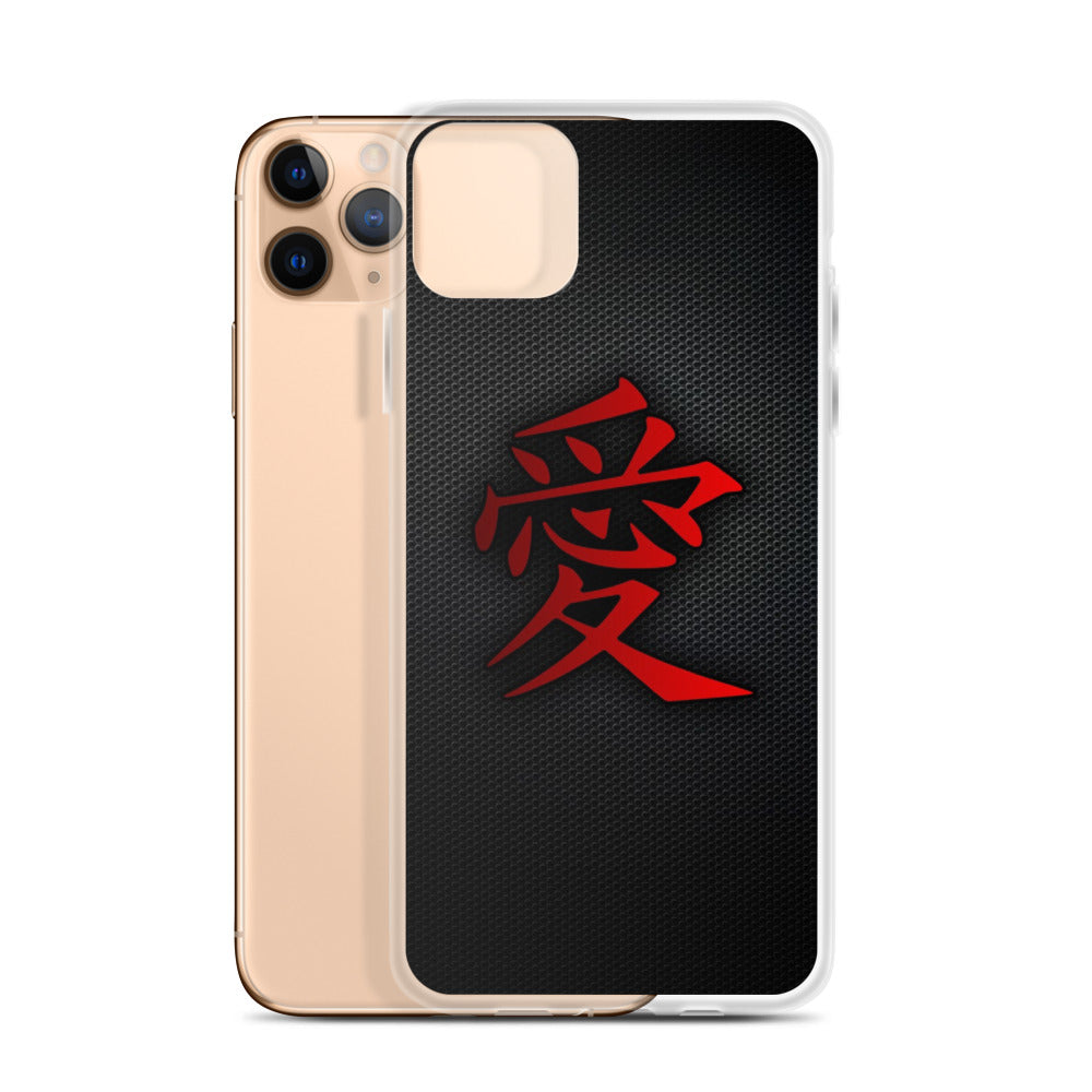 Love in Japanese iPhone Case