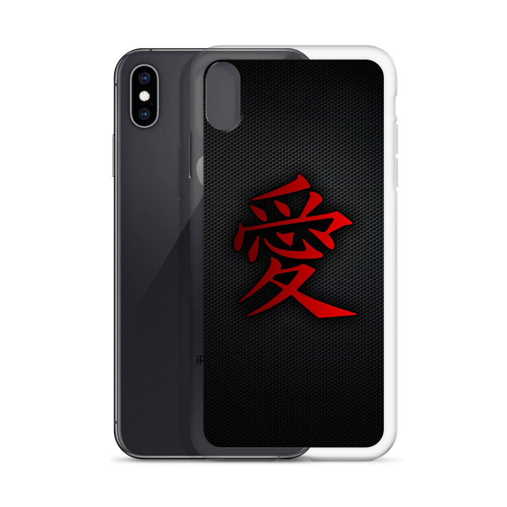 Love in Japanese iPhone Case