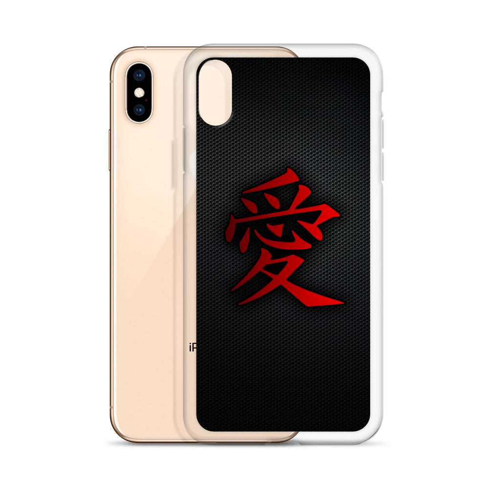 Love in Japanese iPhone Case