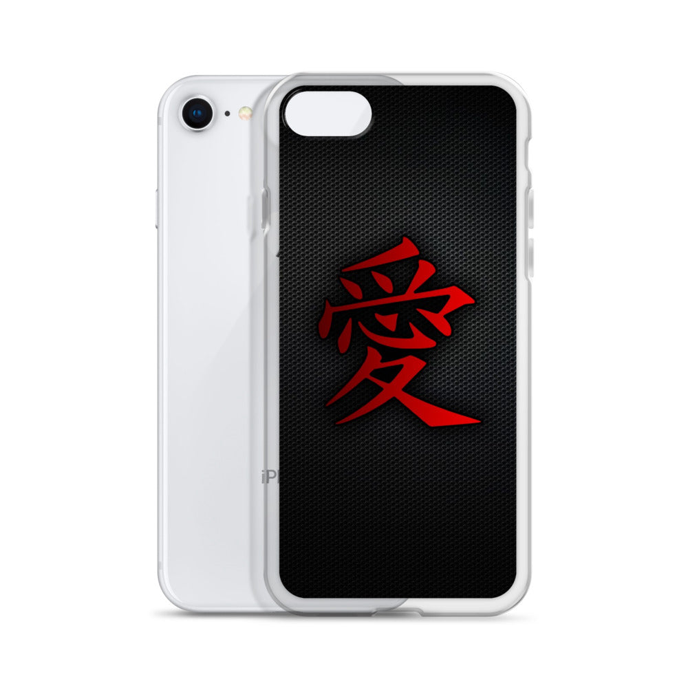 Love in Japanese iPhone Case