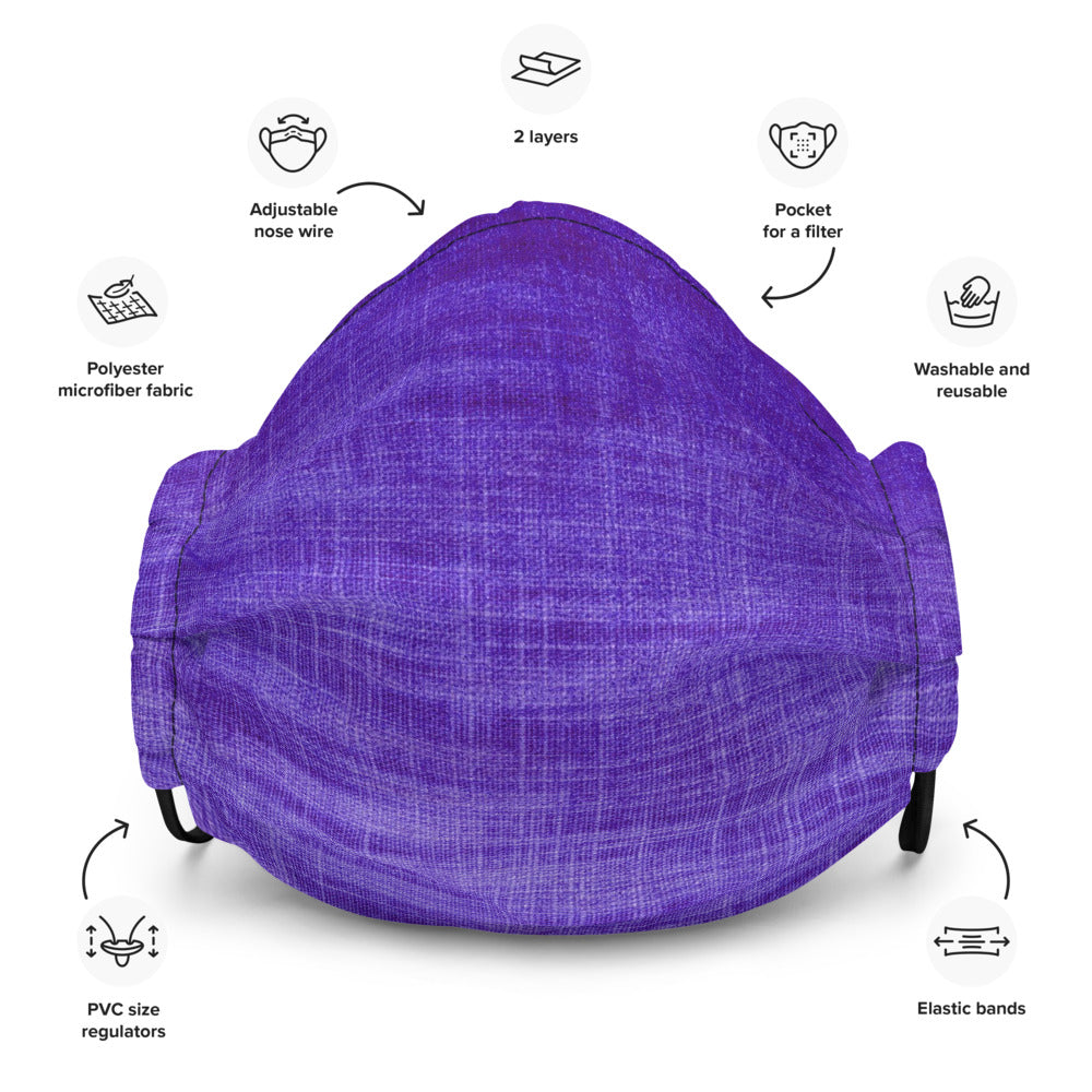 Violet mask