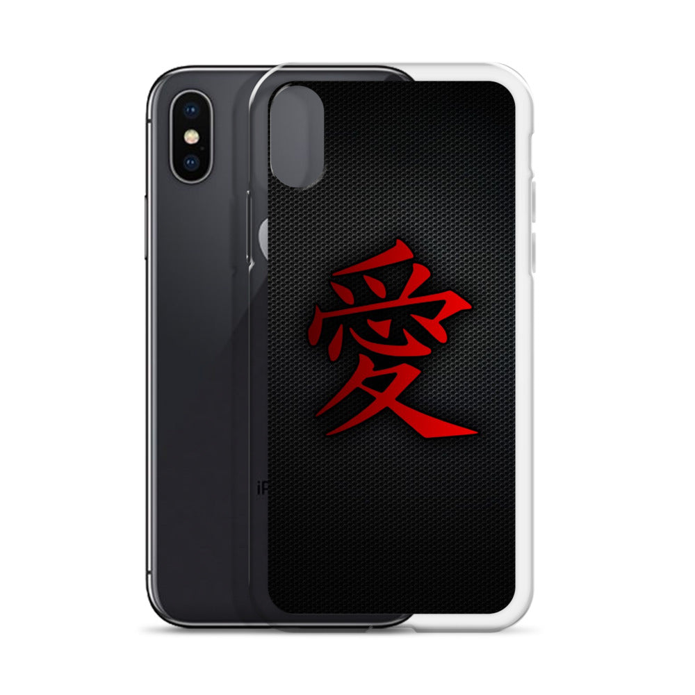 Love in Japanese iPhone Case