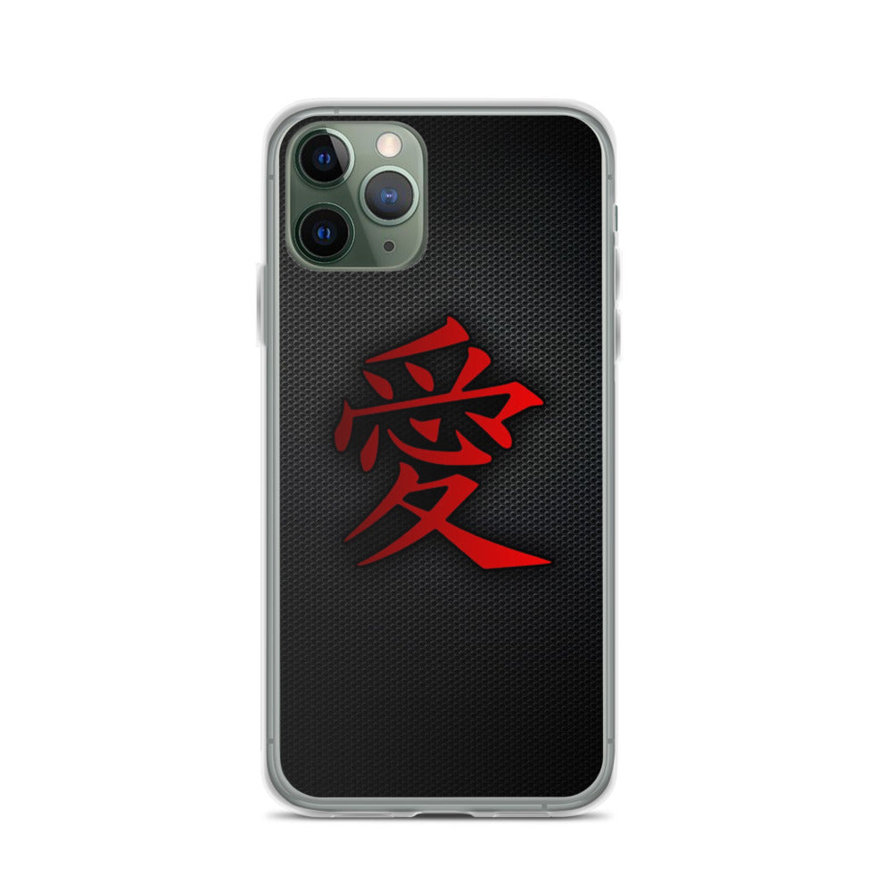 Love in Japanese iPhone Case