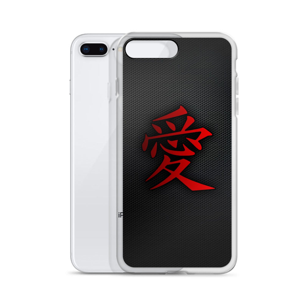 Love in Japanese iPhone Case