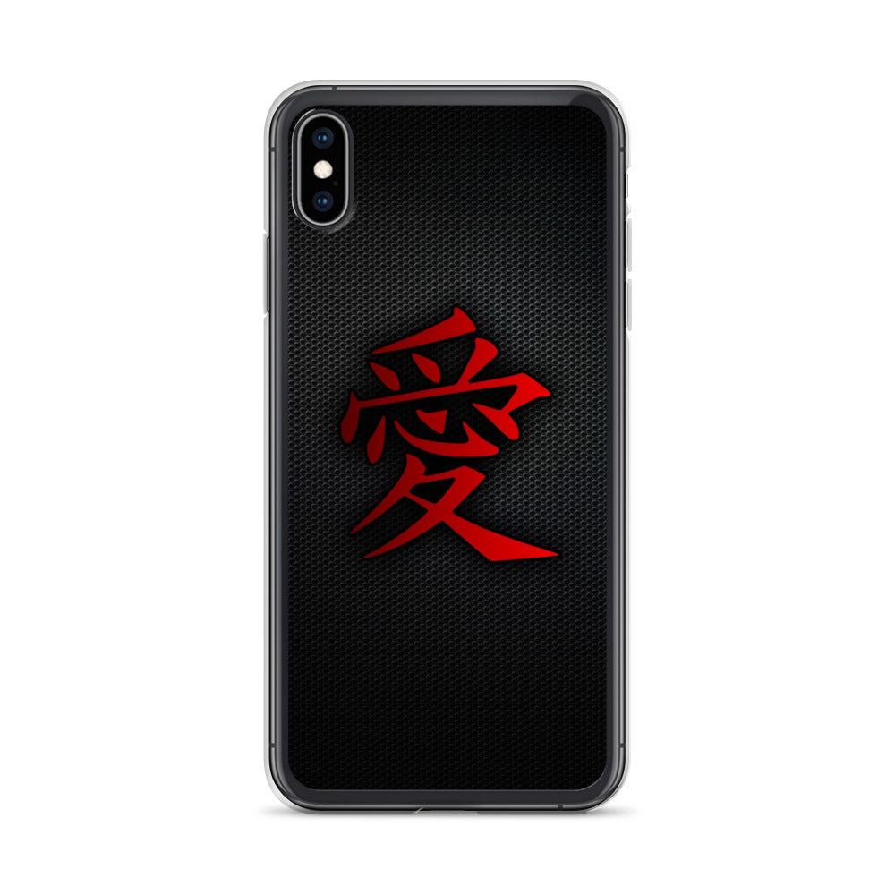 Love in Japanese iPhone Case