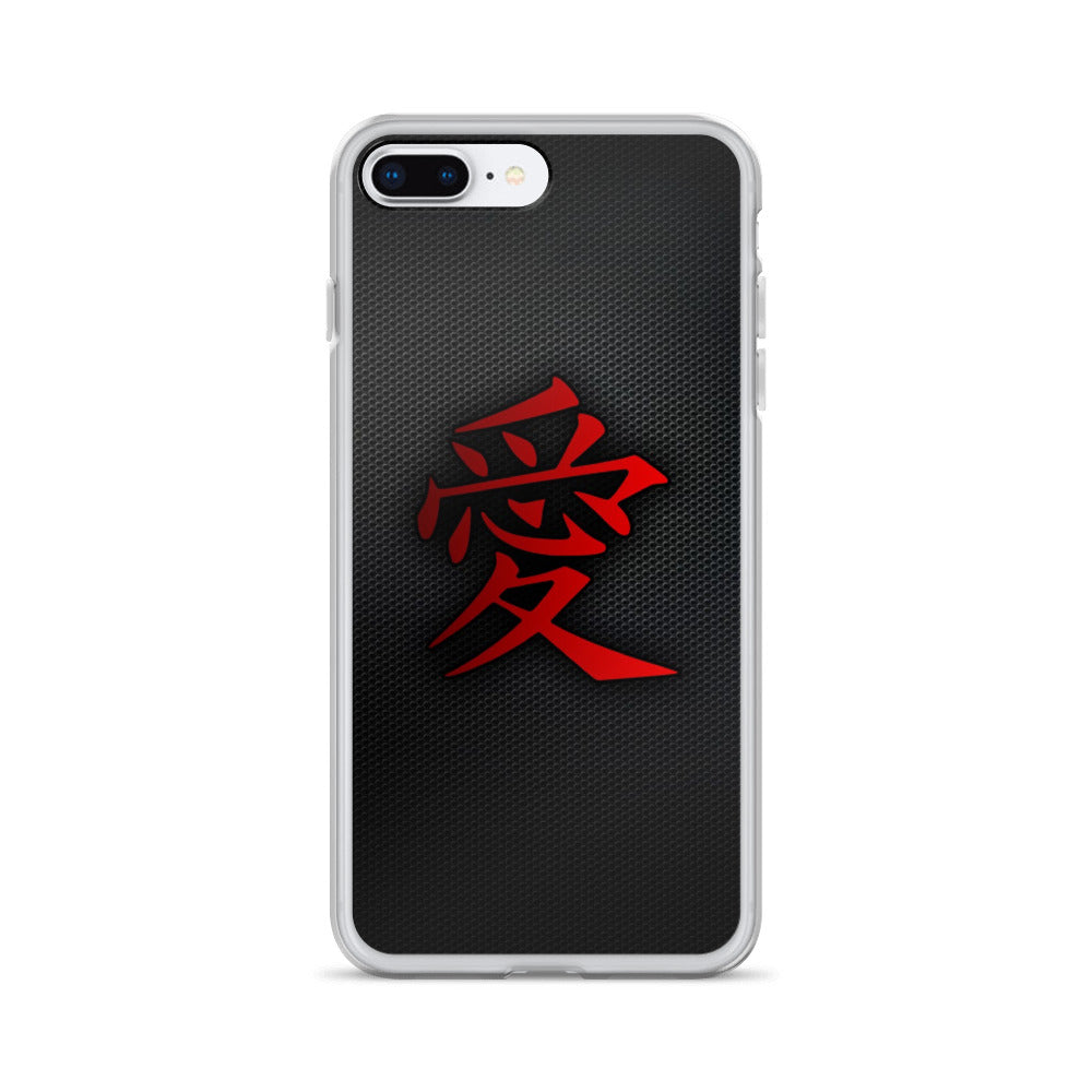 Love in Japanese iPhone Case