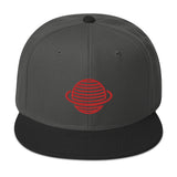Saturn Snapback Hat (Red)