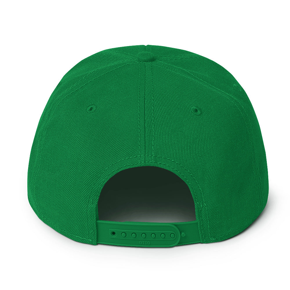 Feather Snapback Hat (Red)
