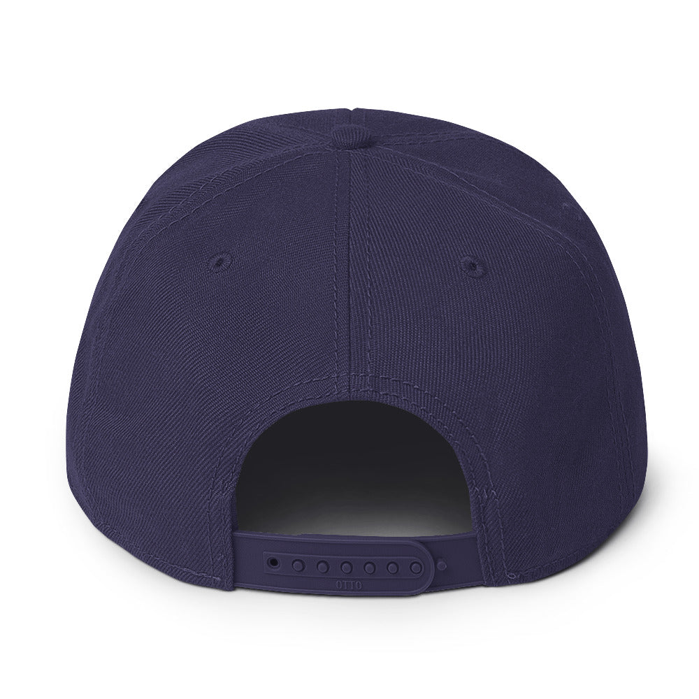 Feather Snapback Hat (Red)