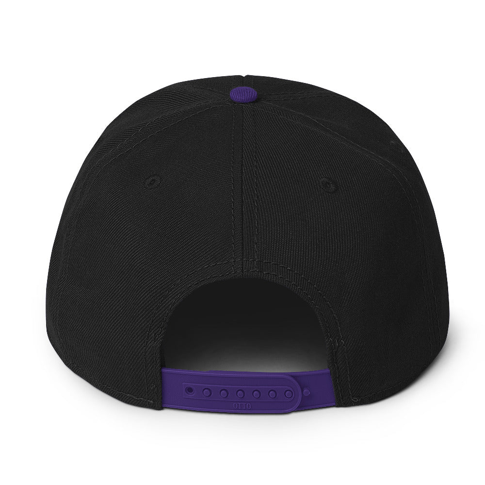 Feather Snapback Hat (Red)