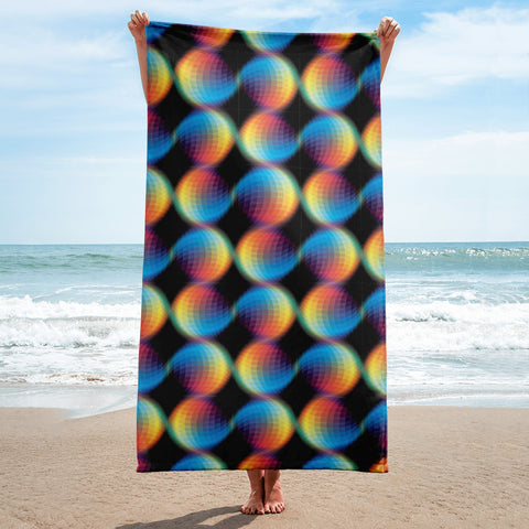 Psychadelic Beach Towel