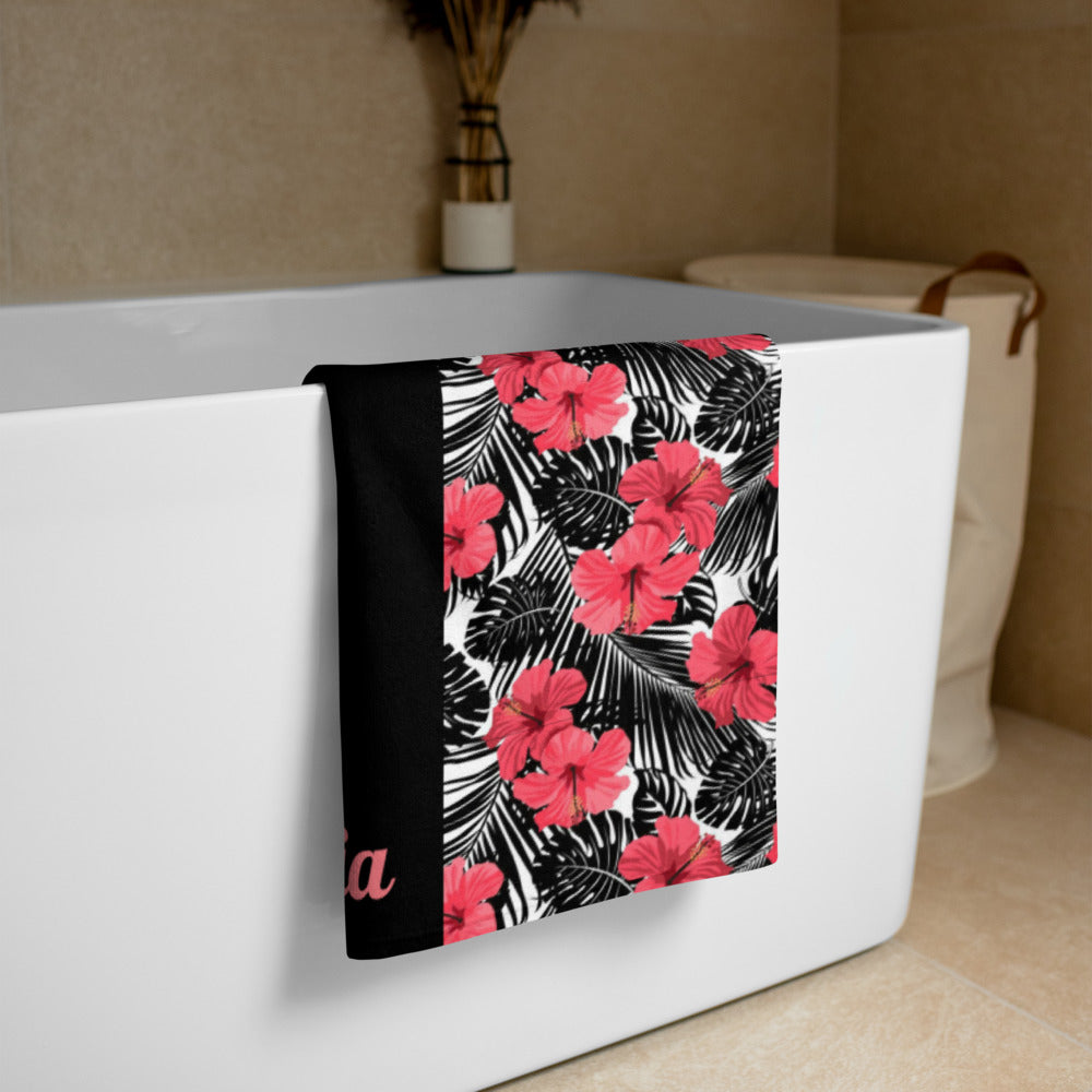 Hibiscus (4) Beach Towel