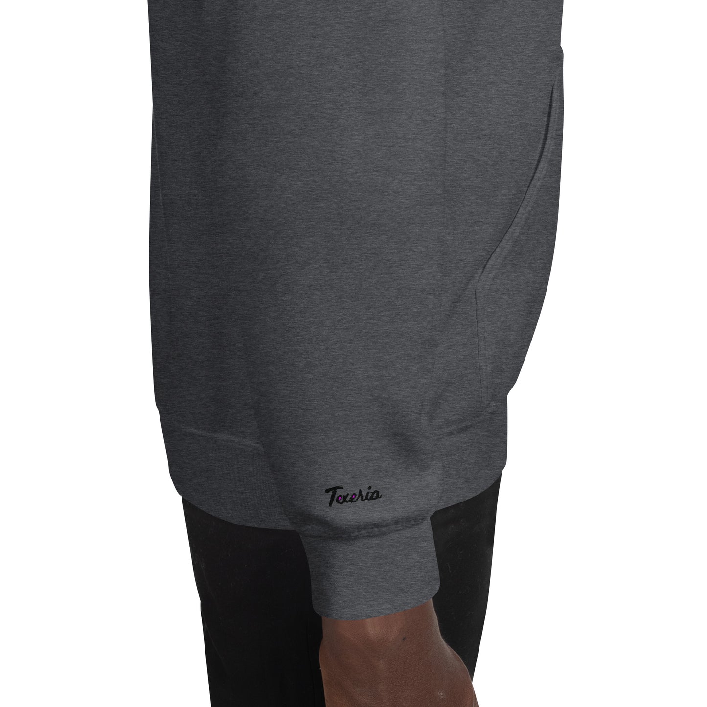 Feather Unisex Hoodie (Black)