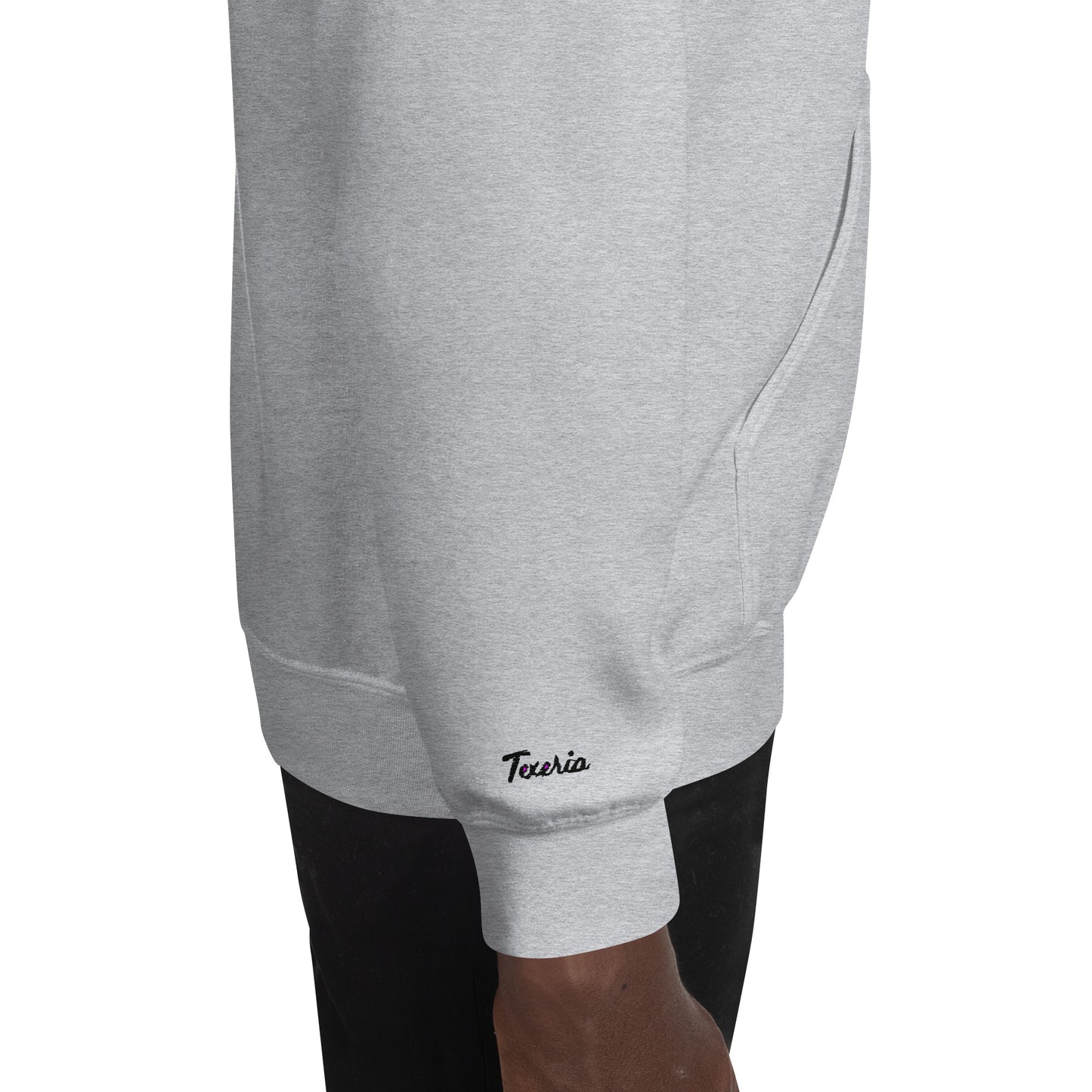 Feather Unisex Hoodie (Black)