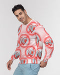 No love 2 Men's Classic French Terry Crewneck Pullover