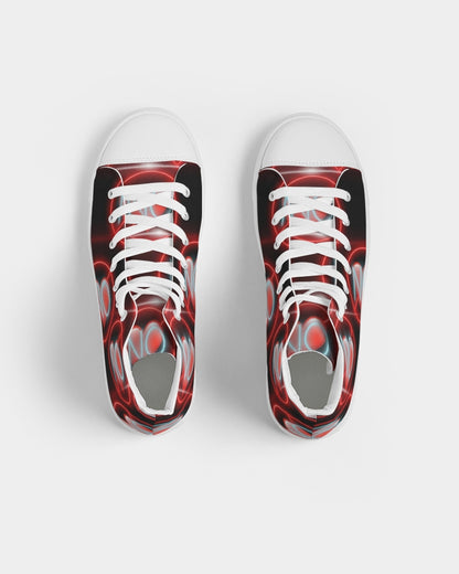 No love 3 Women's Hightop Canvas Shoe
