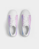 Pastel diamonds Women's Faux-Leather Sneaker