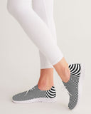 Optical illusion Women's Lace Up Flyknit Shoe