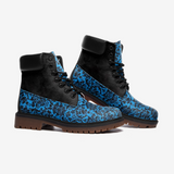CHANDELIER BLUE 3 CASUAL LEATHER LIGHTWEIGHT BOOTS
