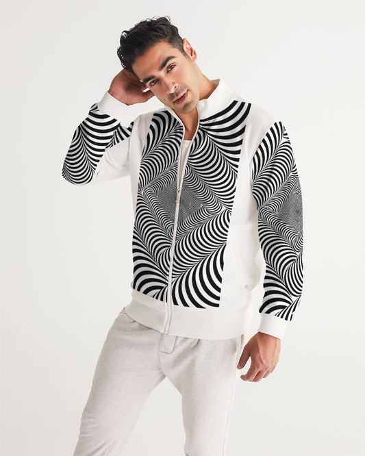 Optical illusion Men's Track Jacket