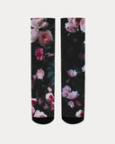 Dark Floral Men's Socks