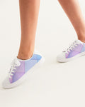 Pastel diamonds Women's Faux-Leather Sneaker