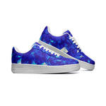 Crystal Blue Unisex Low Top Sneakers