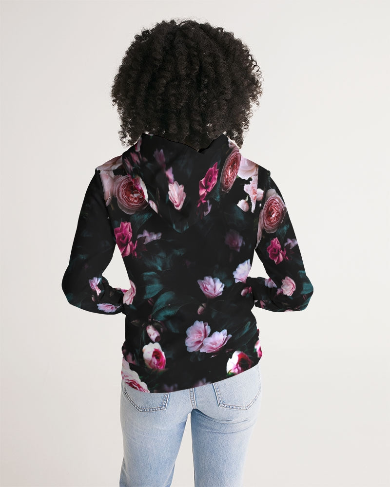 Dark Floral Women's Hoodie