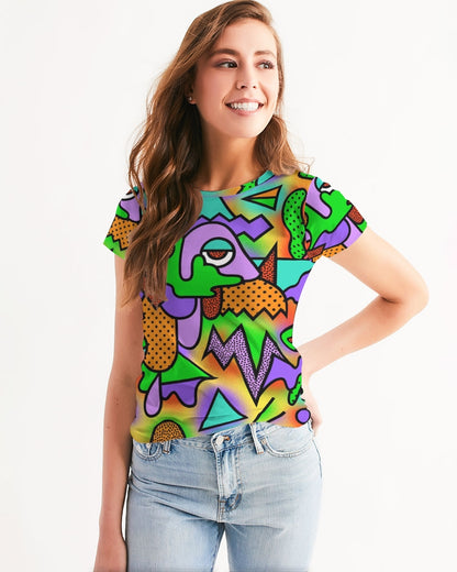 Abstract Women's Tee