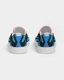 Aztec blue Women's Slip-On Canvas Shoe