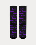 Texeria Monogram purple Men's Socks