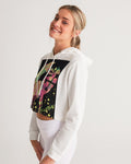 Poisonous kisses Women's Cropped Hoodie