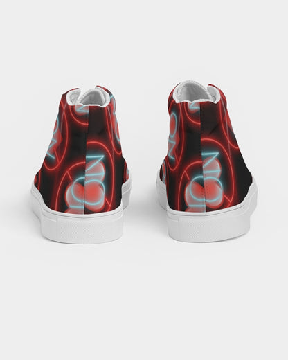 No love 3 Women's Hightop Canvas Shoe