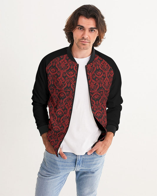 Chandelier Red Men's Bomber Jacket