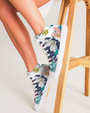 Warm Floral Women's Hightop Canvas Shoe