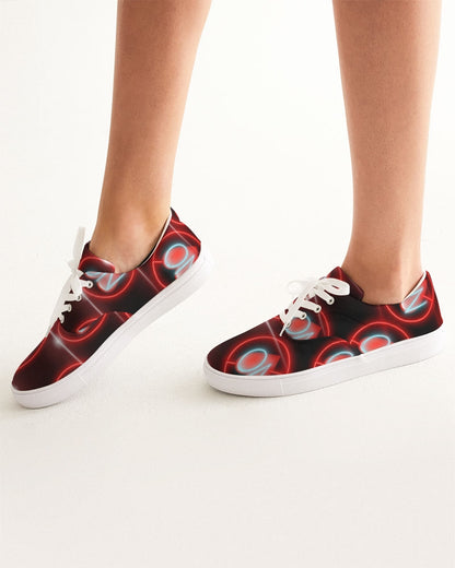 No love 3 Women's Lace Up Canvas Shoe