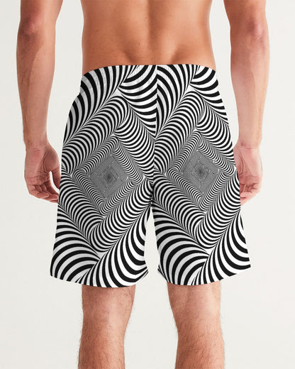 Optical illusion Men's Swim Trunk
