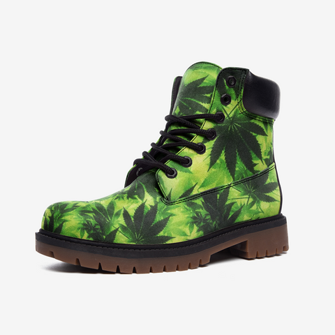 Green Leaf Casual Leather Lightweight boots